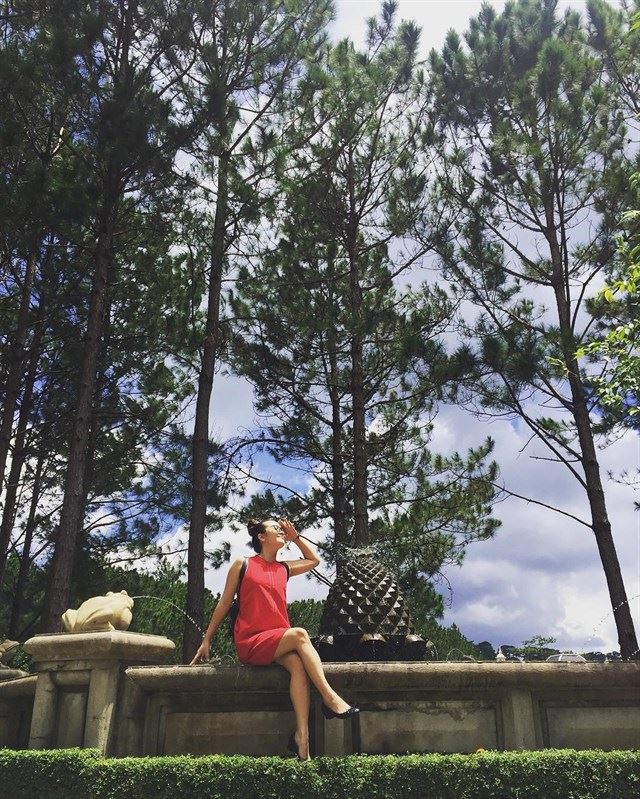 Không gian xanh resort Edensee Lake Resort & Spa Đà Lạt