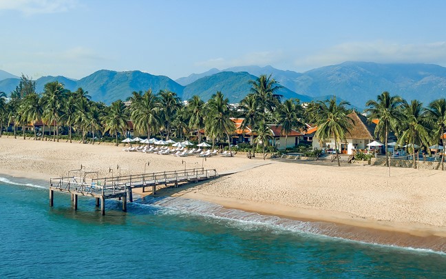 Không gian xanh mát tại Evason Ana Mandara Nha Trang