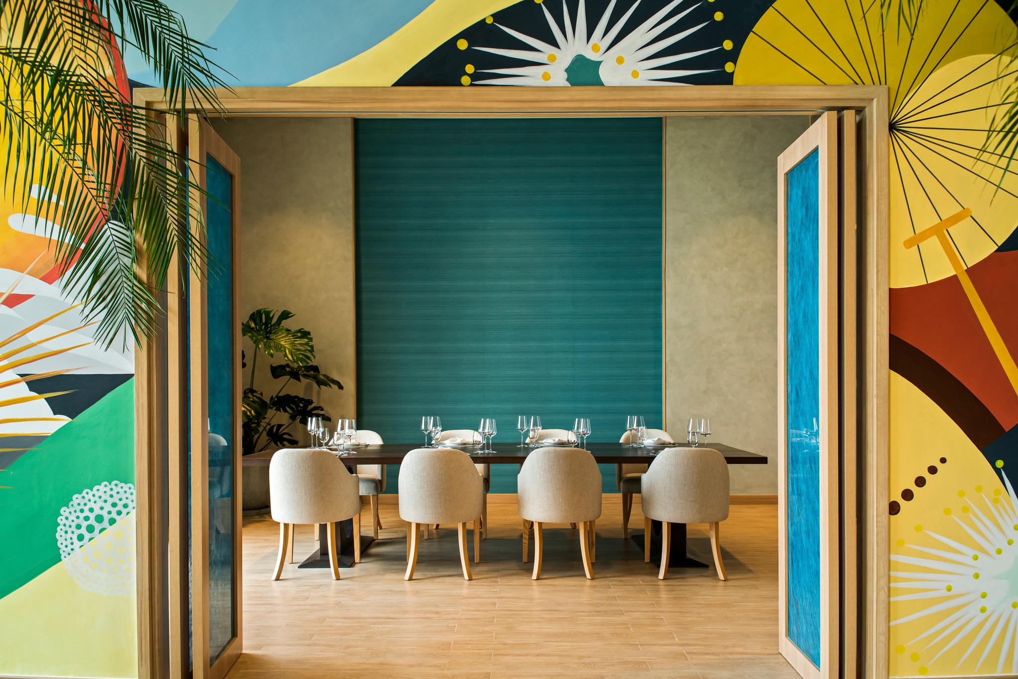Hệ thống nhà hàng quầy bar tại Angsana Hồ Tràm