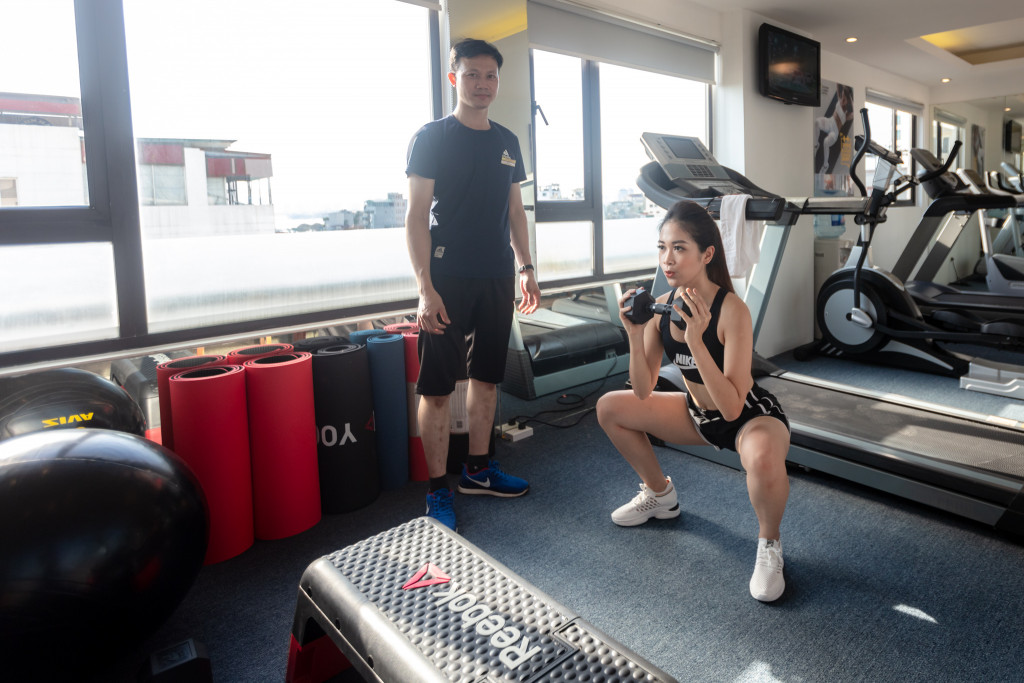 Phòng gym.
