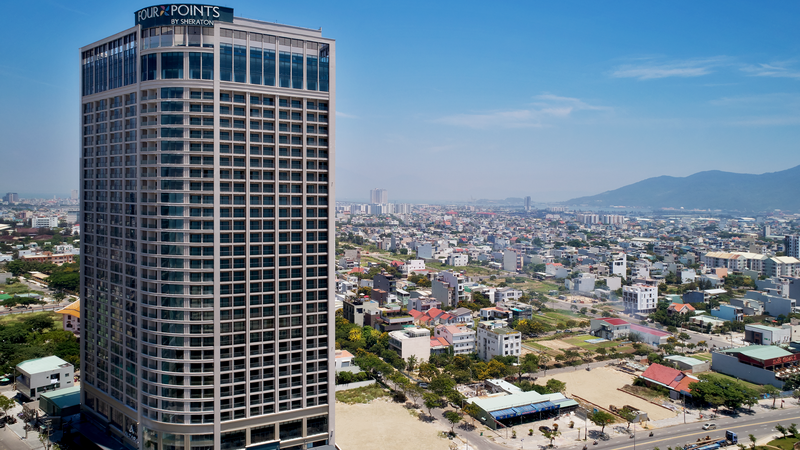 Toàn cảnh khách sạn.