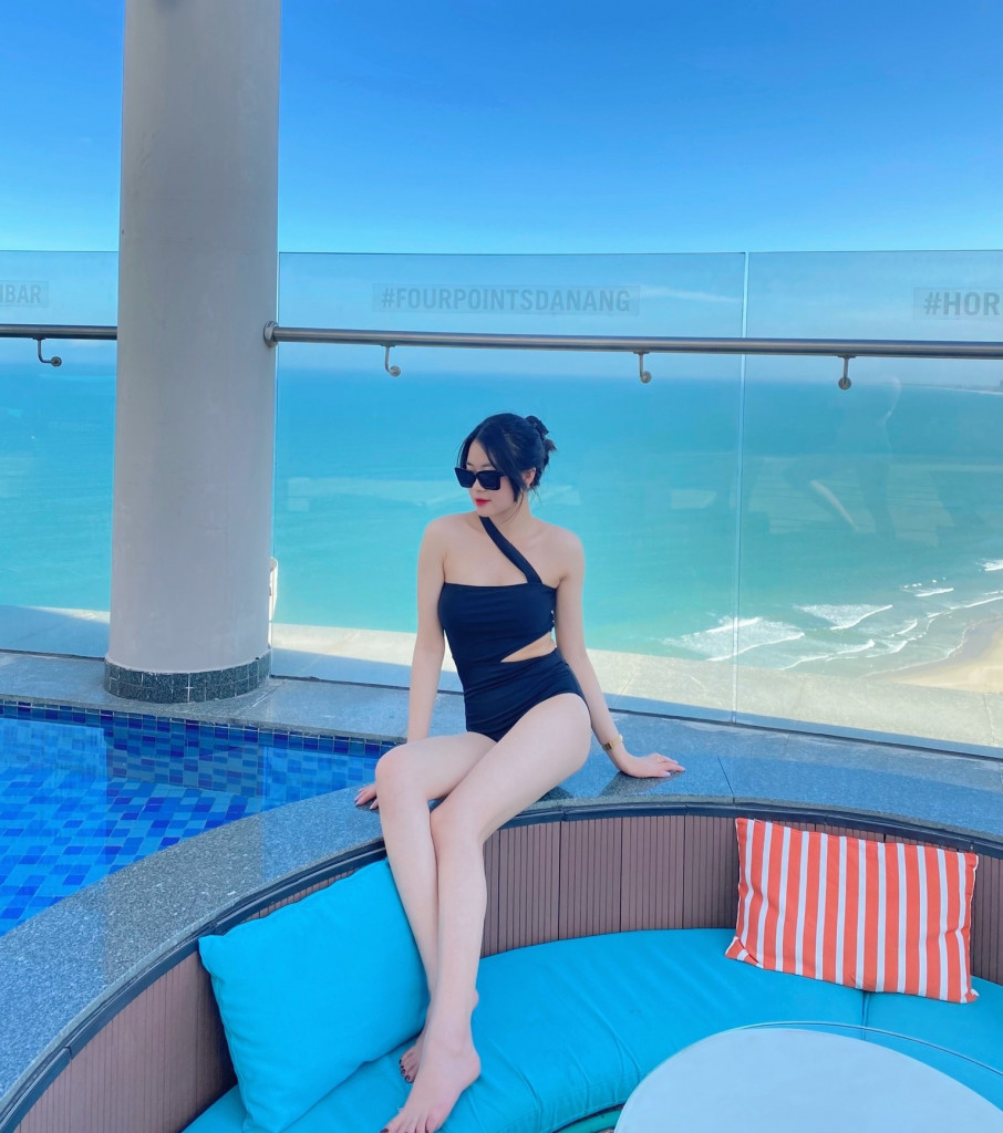 Hồ bơi tầng thượng. Ảnh: Fb Four Points by Sheraton Đà Nẵng