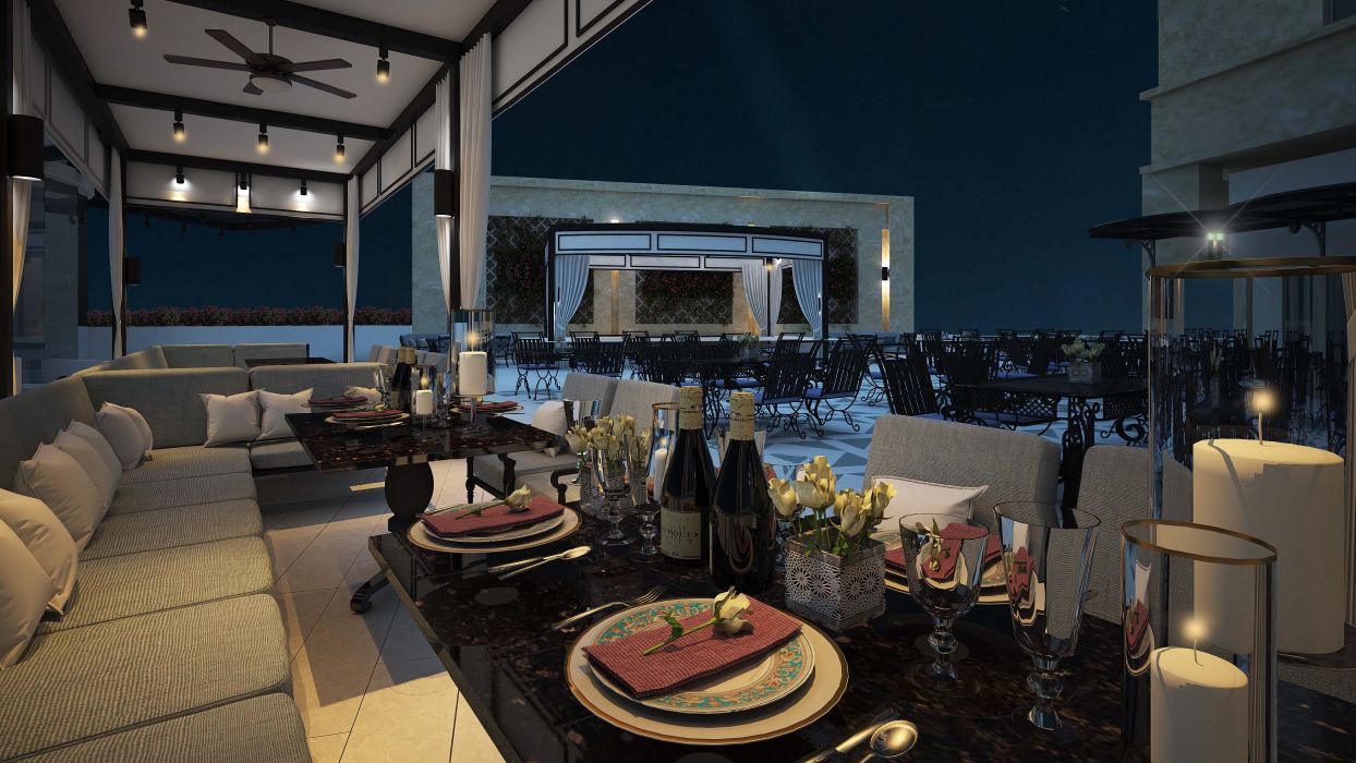 Không gian The Lounge Four Points Đà Nẵng