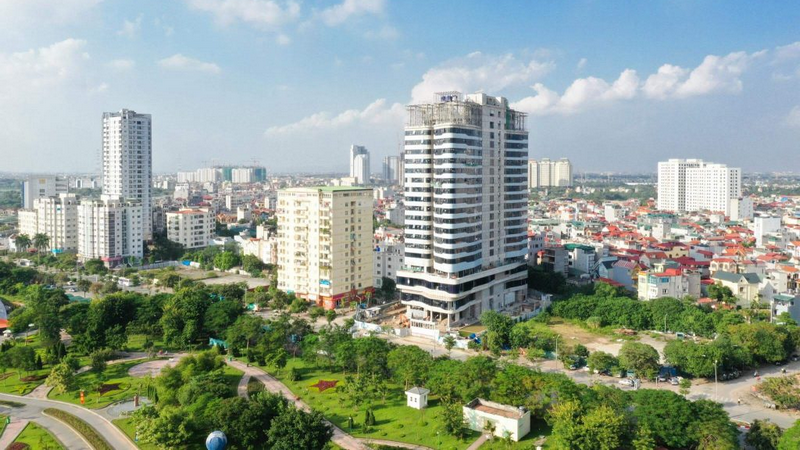 Fraser Residence Hà Nội view phòng Studio Executive