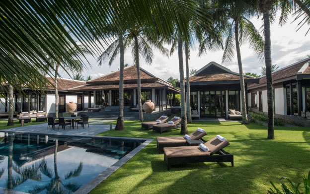 Four Seasons Nam Hải villa ba phòng ngủ trên đồi có hồ bơi