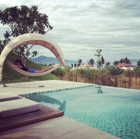 Võng treo độc đáo tại Fusion Nha Trang