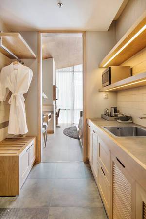 Tầm nhìn Sài Gòn Fusion Suites Sài Gòn View thành phố từ phòng Fusion Suites Sài Gòn