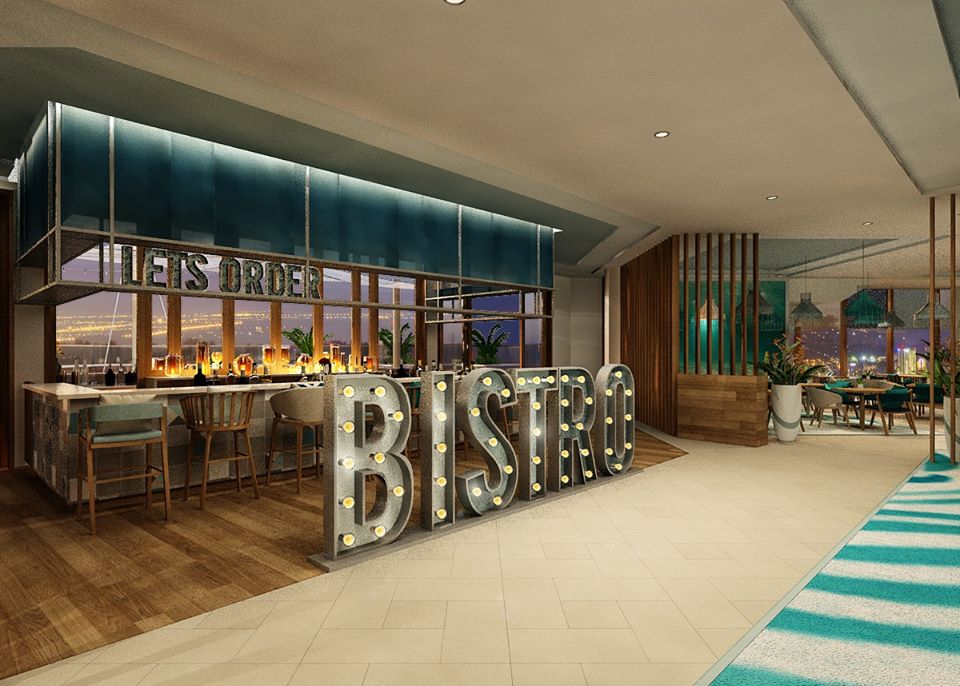 View biển từ nhà hàng Fusion Suites Vũng Tàu