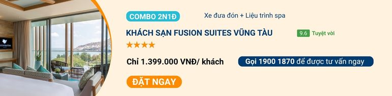 Hồ bơi vô cực tại Fusion Suites Vũng Tàu
