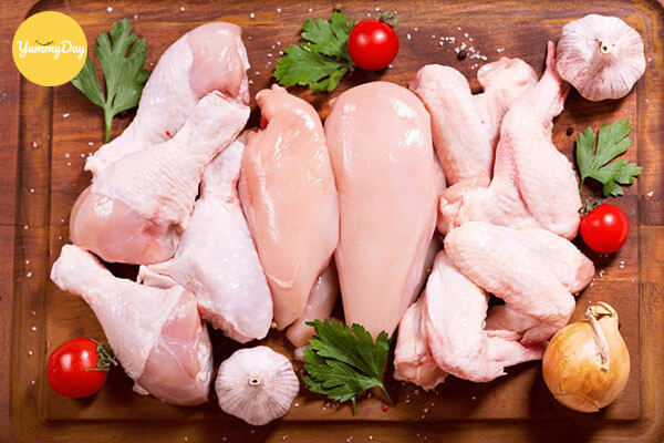 Gà kho sả nghệ thơm ngon