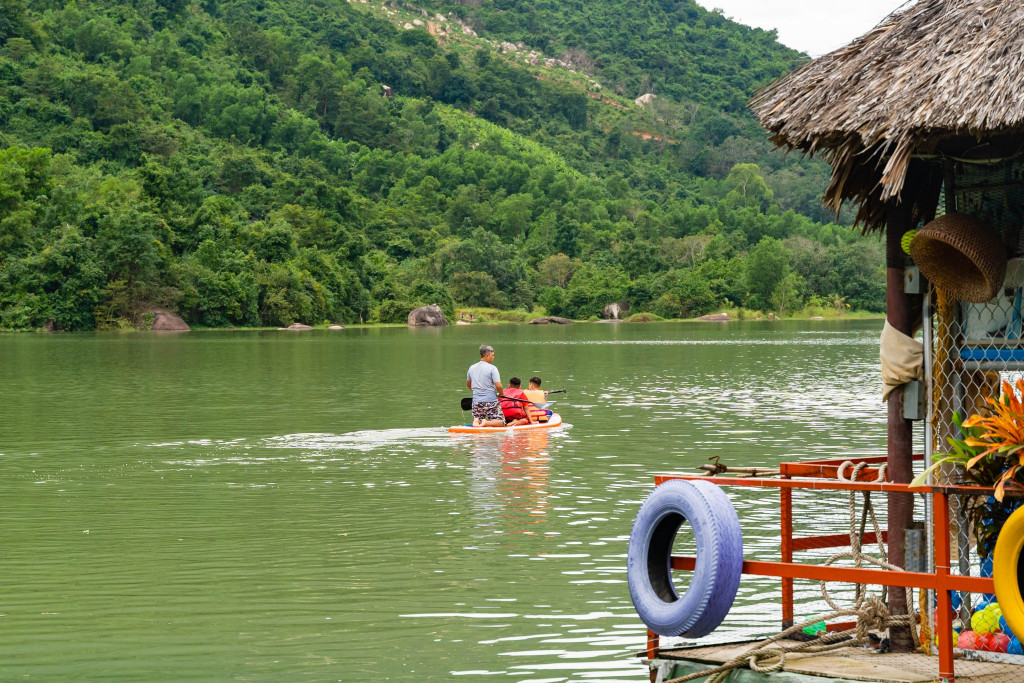 Khung cảnh thiên nhiên tươi mát tại Galina Lake View Nha Trang