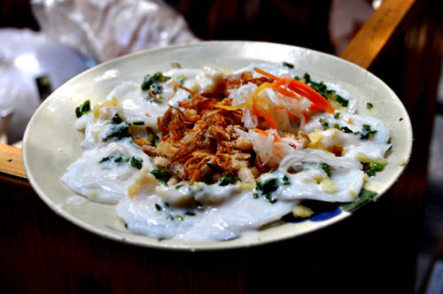 Bánh bèo bì nước cốt dừa miền Tây của "bà Tư Hương".