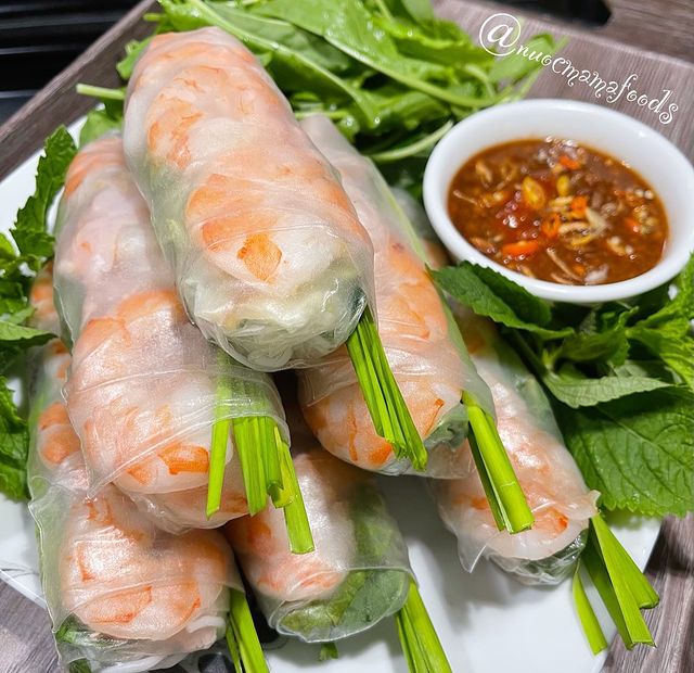 Gỏi cuốn món ăn ngon Vũng Tàu