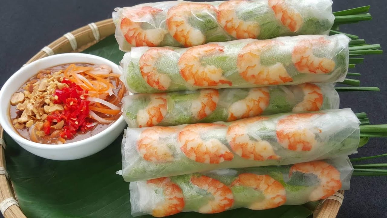 Gỏi cuốn Việt Nam hấp dẫn