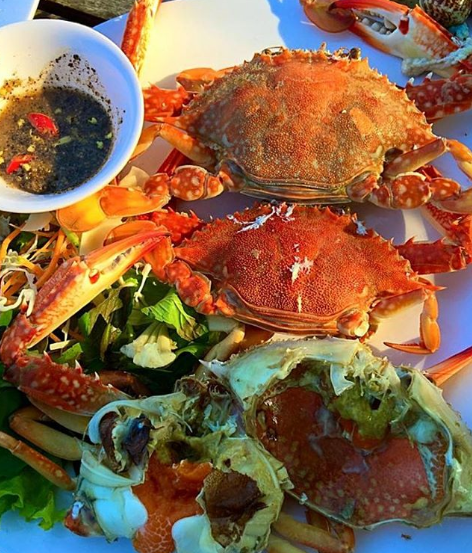 Ghẹ hấp Hòn Cau