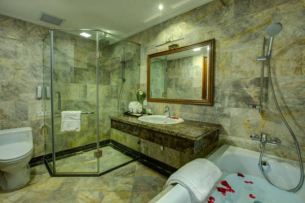 Phòng nghỉ tại khách sạn Pearl Hà Nội