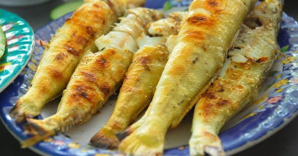 Cá đục nướng dùng chế biến gỏi cá đục Minh Châu