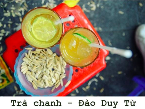 Trà chanh Đào Duy Từ - món ngon Hà Nội