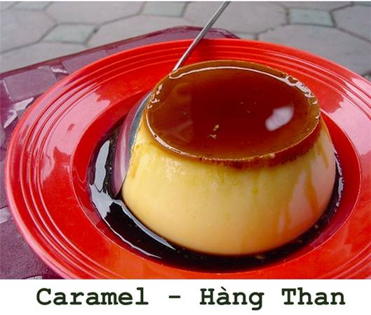 Caramel Hàng Than - món ngon Hà Nội