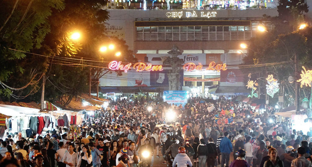 Chợ đêm Đà Lạt Tết Nguyên Đán