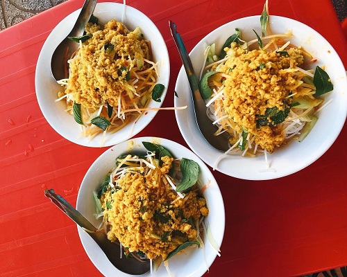 Bún kèn là món ăn được nhiều du khách lựa chọn cho bữa sáng. Ảnh: @linhlaplalaplanh18.