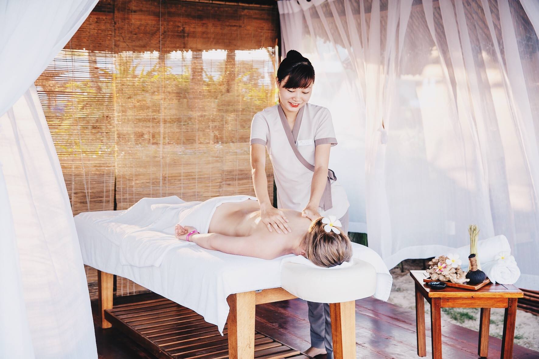 Trải nghiệm các liệu pháp chăm sóc sức khỏe cao cấp tại resort