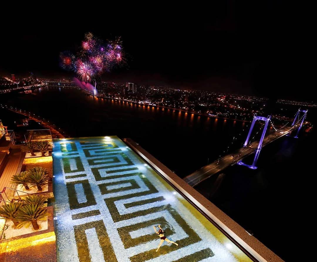 Nơi ngắm lễ hội pháo hoa vô cùng lý tưởng