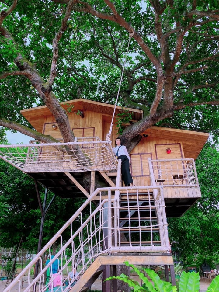Nhà trên cây Green Field Farm Stay