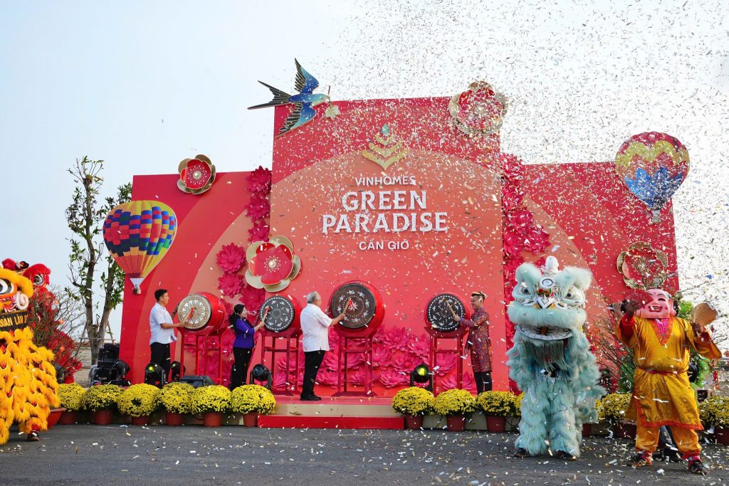 Green Paradise Tet Fest 2026 lễ hội xuân rực rỡ tại Cần Giờ