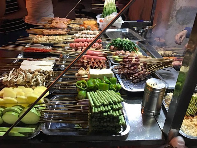 Đồ nướng tẩm gia vị sẵn tại Hà Khẩu