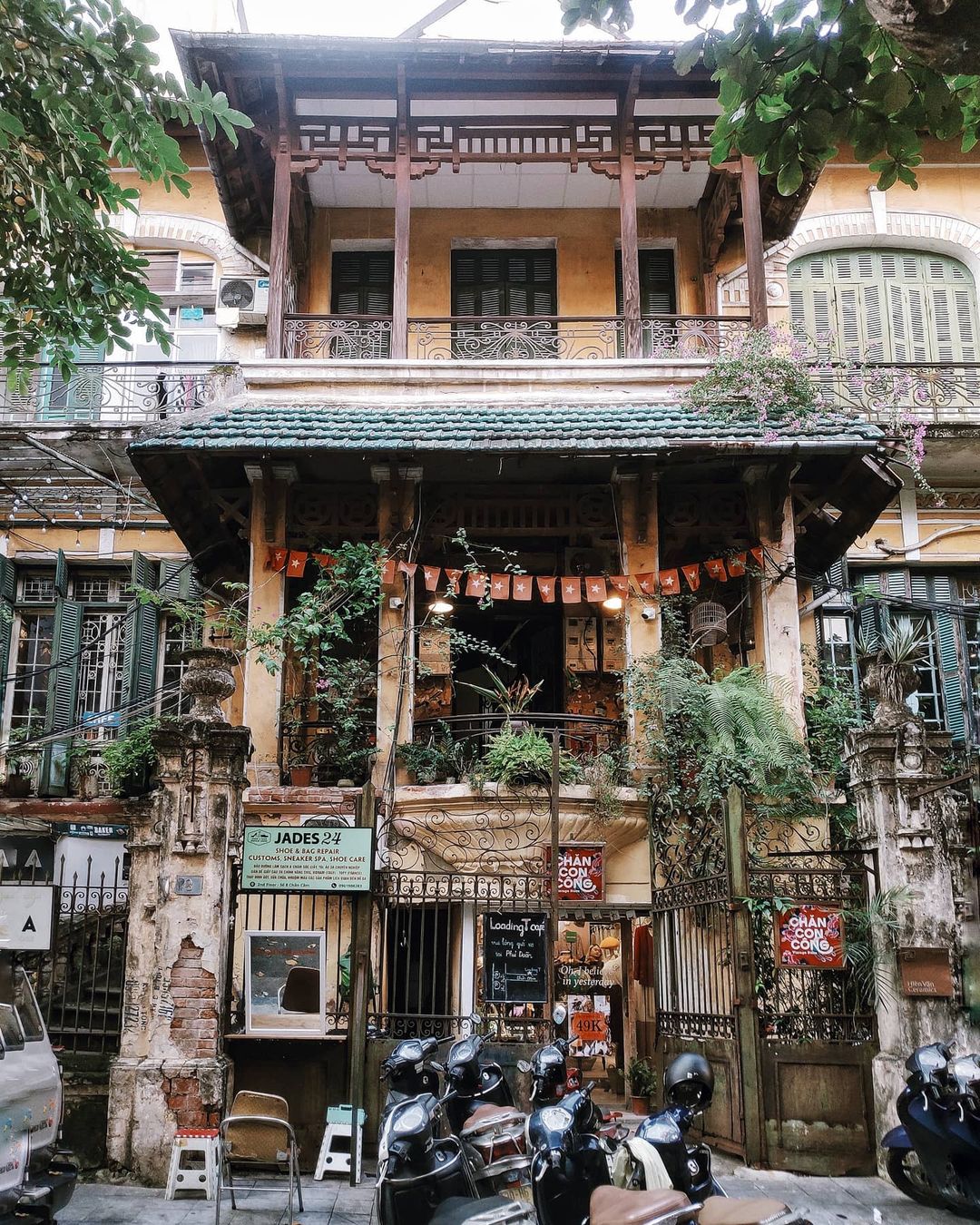 Kiến trúc độc đáo, đậm chất cổ kính. Ảnh: @phuong numb2192.