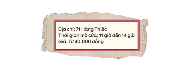 Miến ngan trộn Hà Nội đậm đà tại Hàng Thiếc Miến ngan trộn Hà Nội đậm đà tại Hàng Thiếc