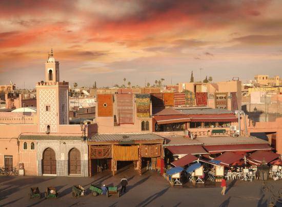 Thành phố đỏ cổ kính Marrakech Ma Rốc