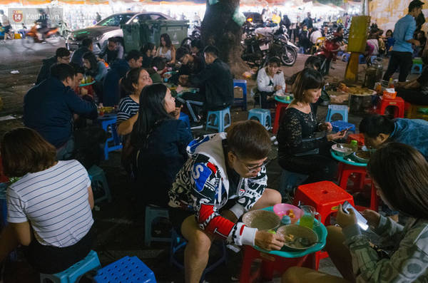 Cháo sườn món ngon Hà Nội nóng hổi