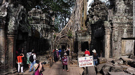Quần thể di sản Siem Reap Campuchia thu hút khách du lịch