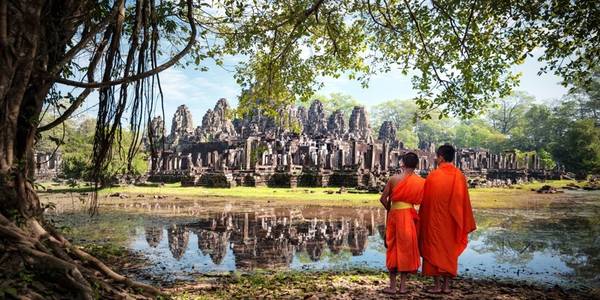 Quần thể đền đài Siem Reap Campuchia kỳ vĩ