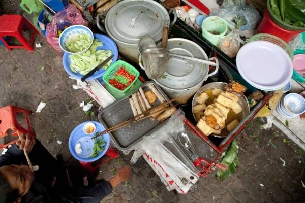 Hương vị đặc trưng của ẩm thực đường phố Hà Nội