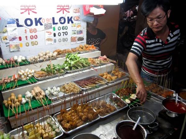 Ẩm thực đường phố tại Georgetown Malaysia