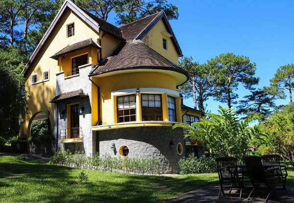 Khu nghỉ Đà Lạt Ana Mandara Villas thiết kế châu Âu