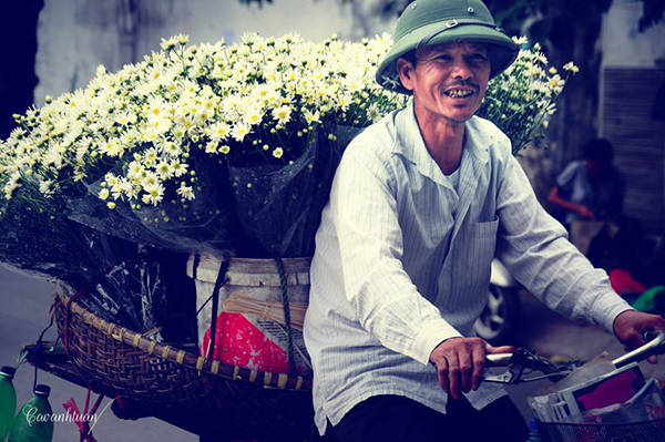 Nét đẹp văn hóa xe hoa rong Hà Nội Nét đẹp văn hóa xe hoa rong Hà Nội