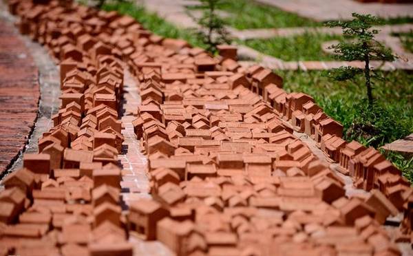 Phố cổ Hội An tại công viên gốm Thanh Hà