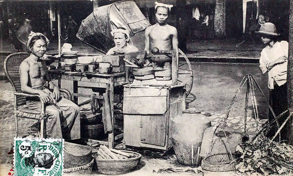 Quán nước giải khát vỉa hè Sài Gòn xưa