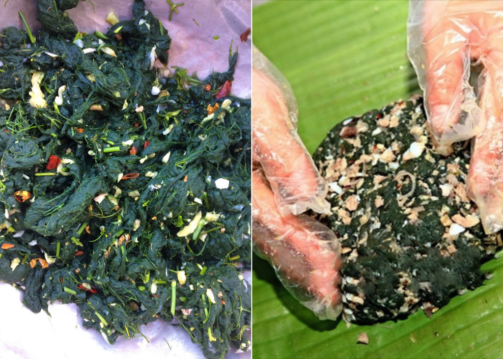 Rêu đá nướng đặc sản Tây Bắc