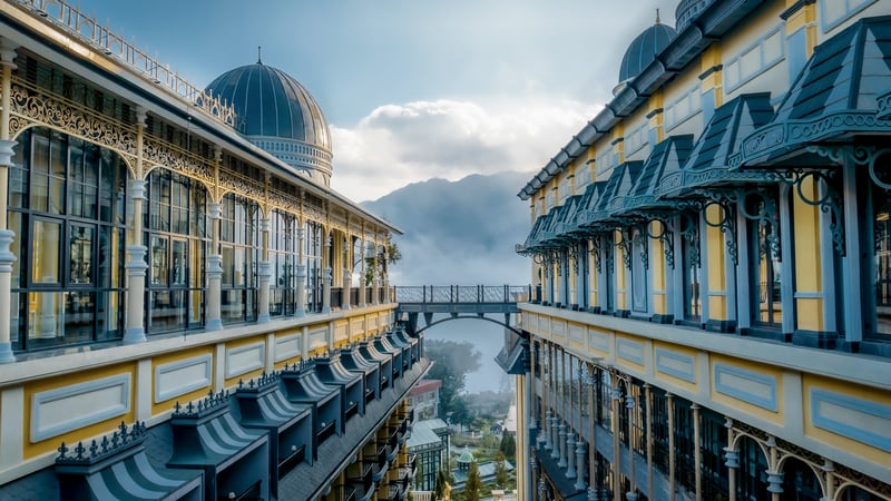 Chi tiết trang trí Hotel de la Coupole Sapa Chi tiết trang trí Hotel de la Coupole Sapa