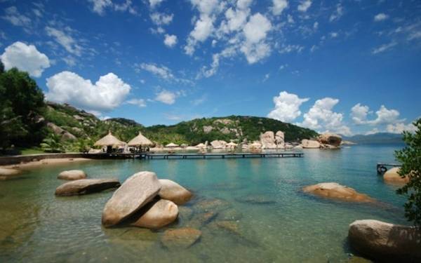 Khung cảnh yên bình của Bình Lập sẽ làm bạn thấy thư thái. Ảnh: Quỳnh Trang.