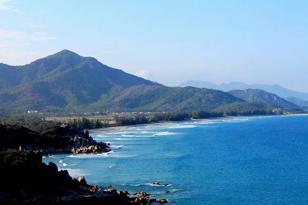 Biển Bình Tiên. Ảnh: Phước Bình.