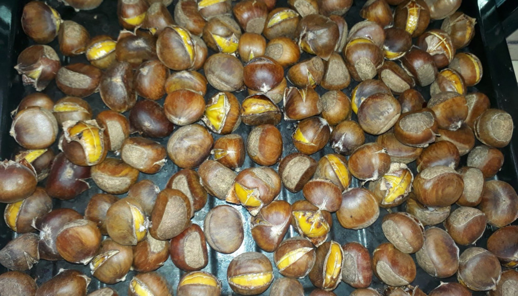 Hạt dẻ Trùng Khánh rang chín