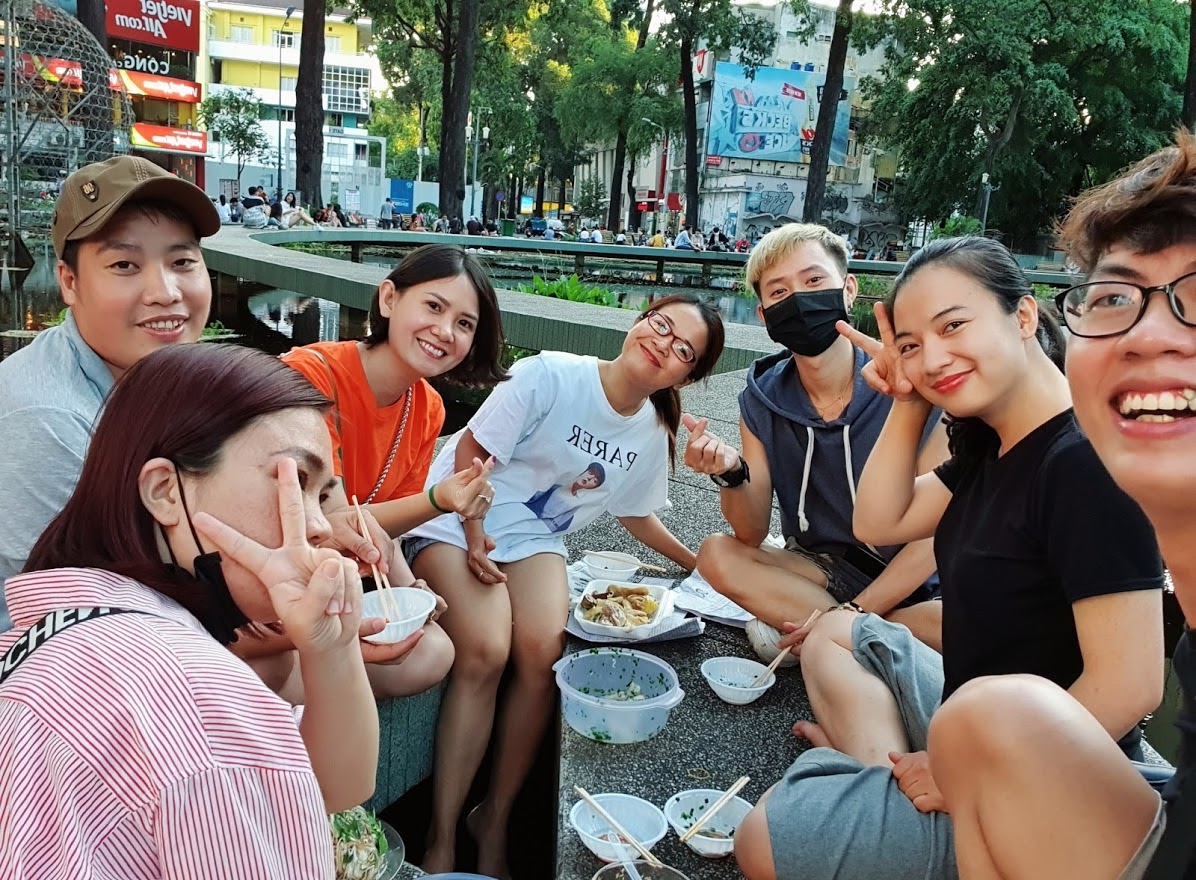 Kiến trúc tháp bê tông độc đáo Đài phun nước Hồ Con Rùa