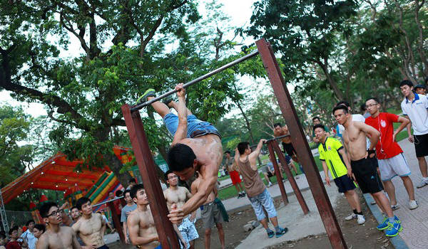 Giao lưu cộng đồng thể thao đường phố thủ đô