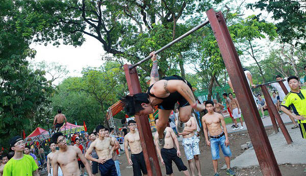 Những khoảnh khắc ấn tượng của Street Workout Hà Nội